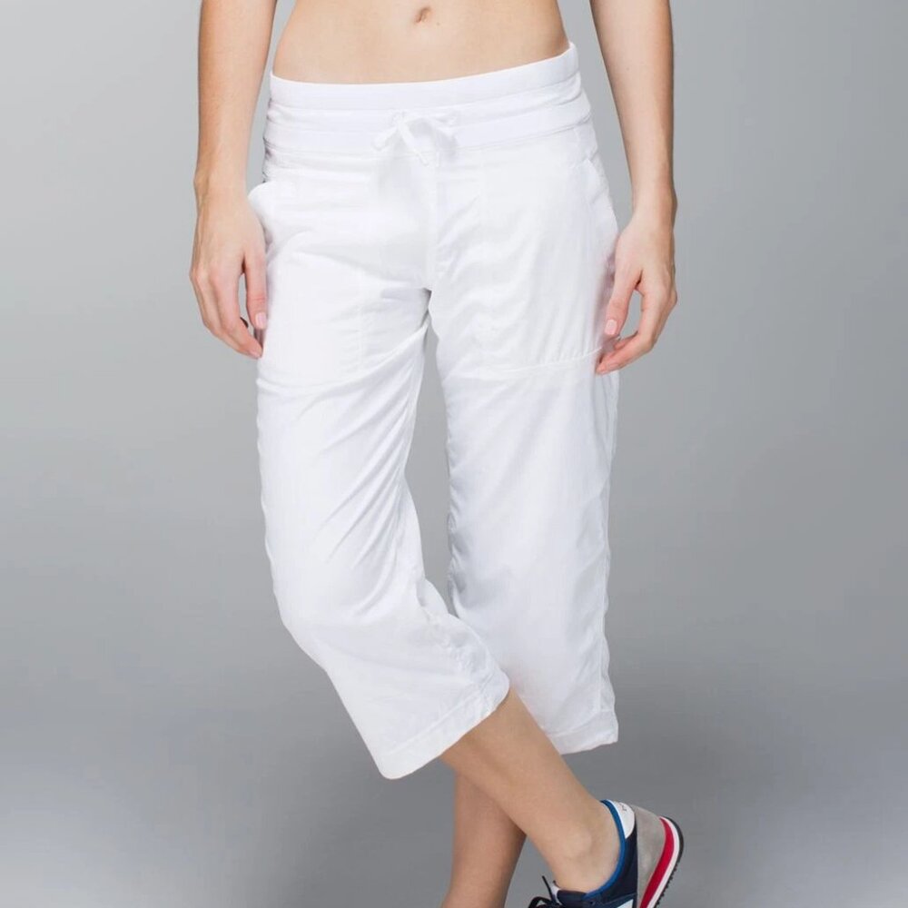 Dance Studio Mid-Rise Cropped Pant lined